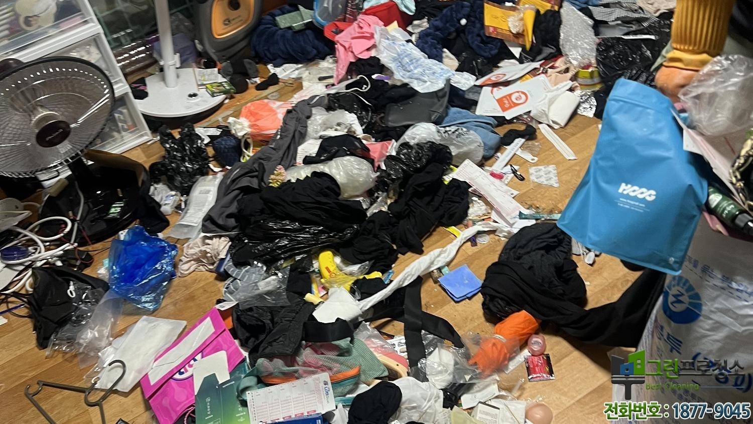 쓰레기집 정리 청소